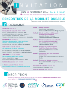 invitation web RENCONTRES DE LA MOBILITE DURABLE 2024 V1 - Actus